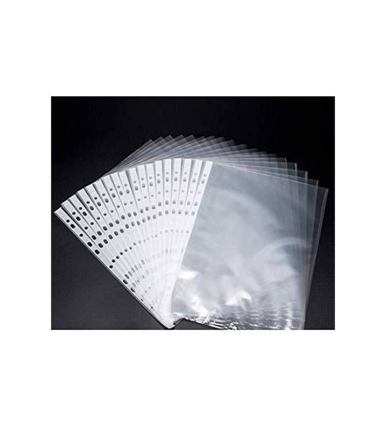 Pochettes transparentes,Feuilles transparentes 80 microns ,Idéal pour le papier format A3,Transparent , Paquet de 80